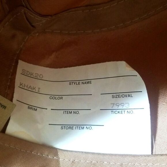 Stetson Safari khaki Women's Hats - Picture 10 of 10